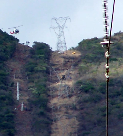 30km 132kV Kingbird line construction